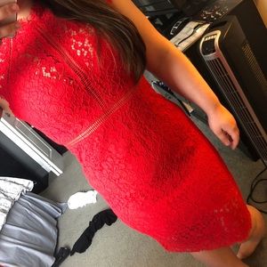 Nordstrom Bardot lace sheath dress